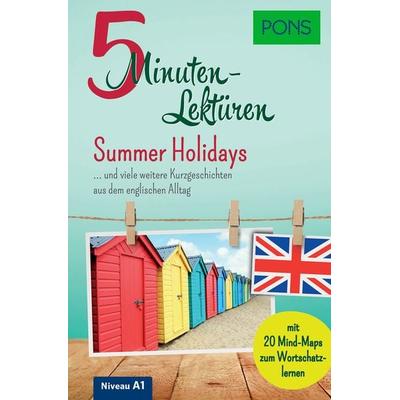 PONS 5-Minuten-Lektüren Englisch A1 - Summer Holidays, Taschenbuch von Buch, PONS Langenscheidt GmbH, 978-3-12-562173-2