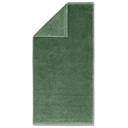 Casea Duschtuch Almeria 70 x 140 cm Baumwolle Waldgrün