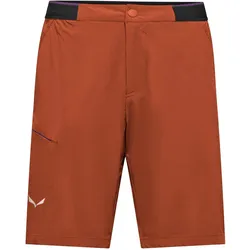 Salewa, Herren, Outdoorhose, Pedroc 4 DST Cargo Short M - Leichte, Windabweisende Cargo-SoftshellShort (XXL), Braun