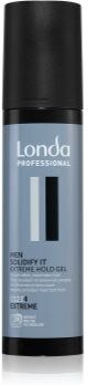 Londa Professional Men Solidify It gel styling com fixação extra forte 100 ml. Men Solidify It