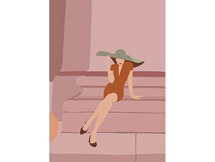 Komar Wandbild - Thousand and One Nights - Größe: 50 x 70 cm - Poster, Kunstdruck, Dekoration, Wohnzimmer, Schlafzimmer