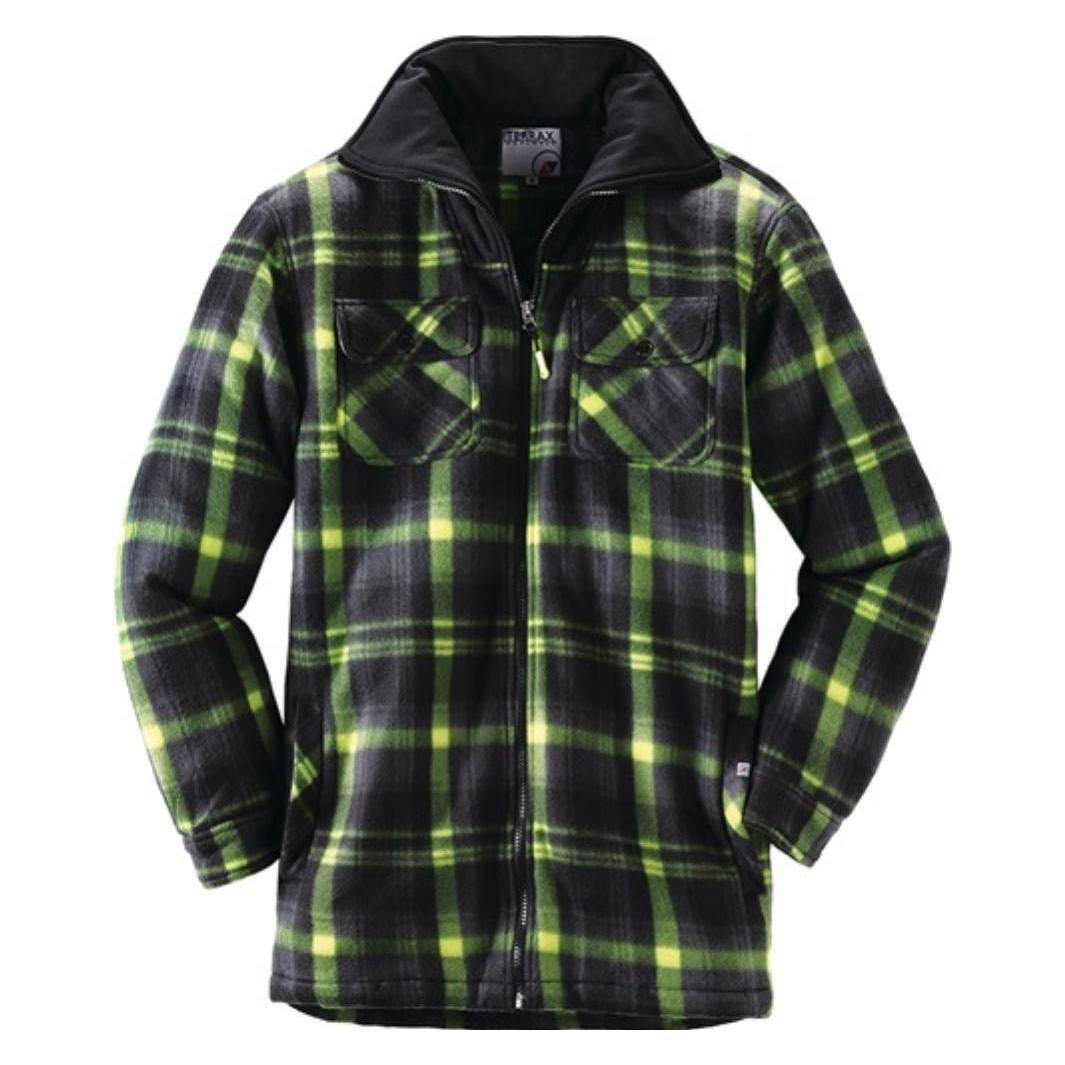 Terrax Thermohemd Workwear Grösse XXXL schwarz/limette (3XL) (10641-1048-3XL)