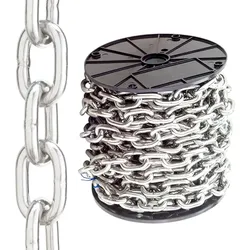 Verzinkte Kette auf Rolle 2 mm (111 Meter)