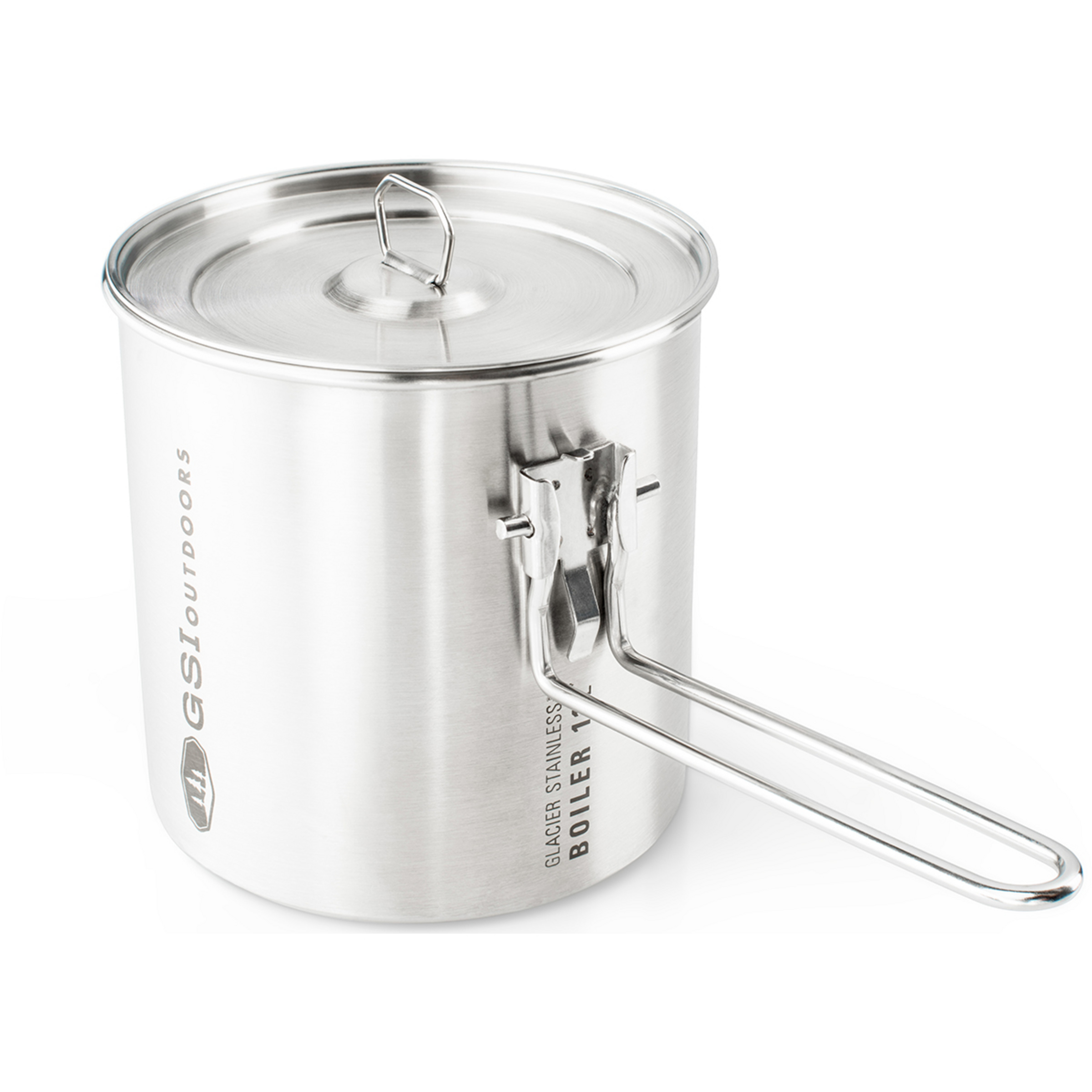 GSI Glacier Stainless 1.1l Boiler Kochtopf Camping Kochgeschirr silber