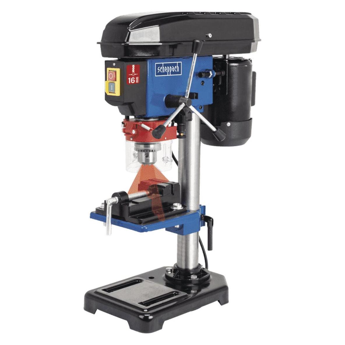 Scheppach DP16VLS Bohrmaschine 230-240V 50Hz 500W (5906810901)