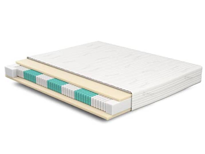 Meisterschlaf Matratze 240x200 cm - SERA H3 - Tencel - Orthopädische 7-Zonen - Höhe 22 cm - Ideal für Allergiker & Schwitzer - Tonnentaschen - Taschenfederkernmatratze 240x200