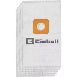 Einhell Staubsaugerbeutel Vliesbeutel, 2351262, für Akku-Nass-Trockensauger mit 10 Liter Volumen, 5 Stück
