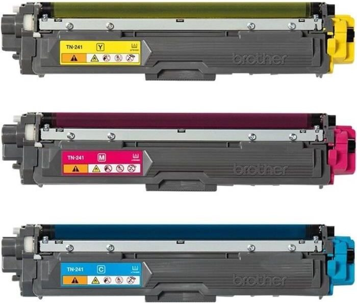 Brother TN241 inktpatroon multipack met 3 kleuren