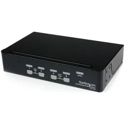 StarTech USB Hub (USB-A, 4 Ports), Dockingstation + USB Hub, Schwarz
