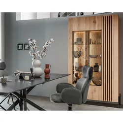 Massivholz »Ascona« Doppelvitrine IV 106x200x45 cm / Rückwand Standard / ohne Beleuchtung