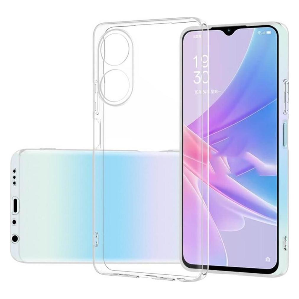 Cover-Discount OPPO A78 4G - Silikon Gummi Case transparent (Oppo A78) (660157001A)