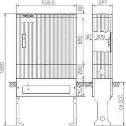ABN Anschlusssäule SL157P