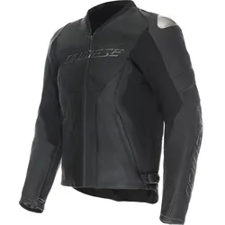 Dainese Racing 5 perforierte Motorrad Lederjacke Kurz 49