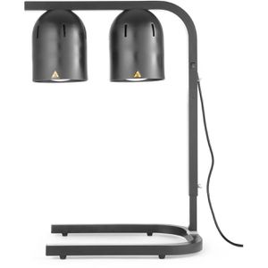 Hendi Wärmebrücke 273913, Infrarot-Heizröhre, Aluminium, schwarz, 500 Watt