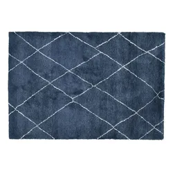 Tuaroc Beni Ourain Teppich Cool Blue 160 x 230 cm
