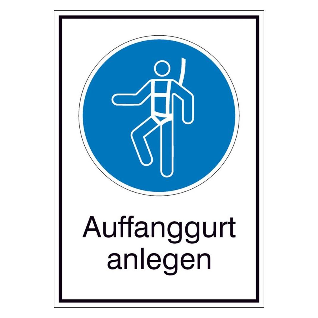 SafetyMarking Kombischild Auffanggurt 13. (51.A7332)