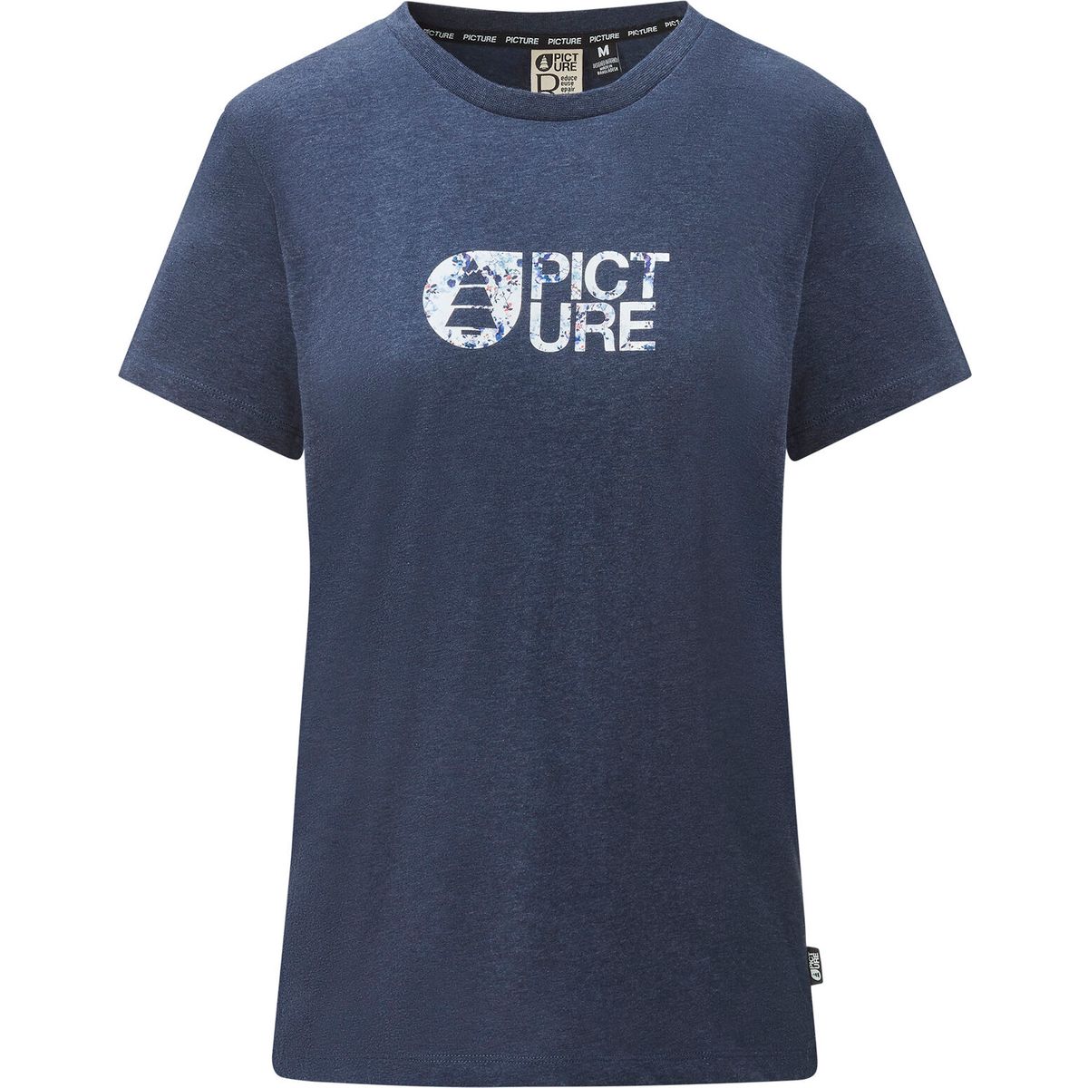 Picture Basement Tee W blues melange (C) XS WTS0632CDress Blues MelangeXS