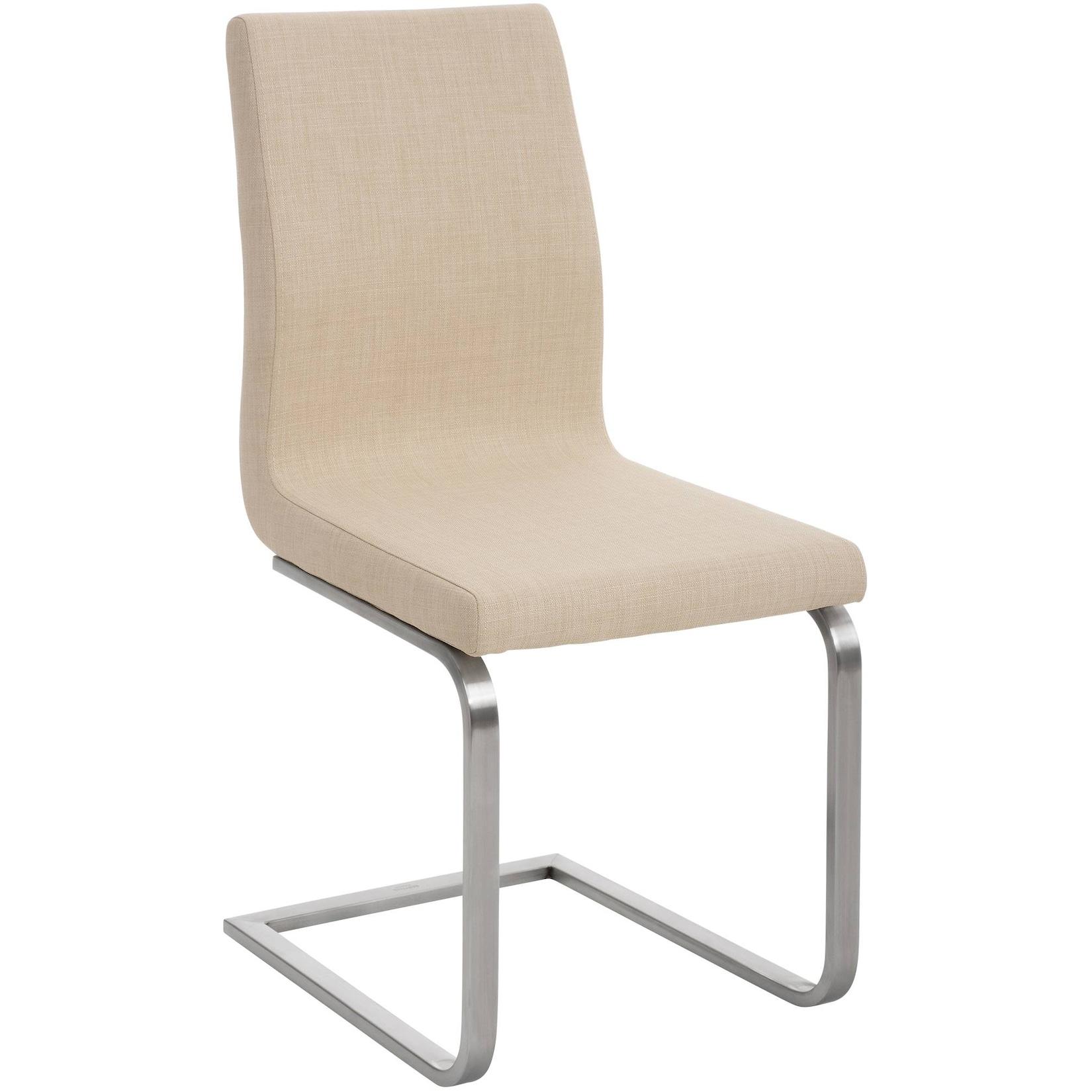 CLP Esszimmerstuhl Belfort STOFF Farbe: creme