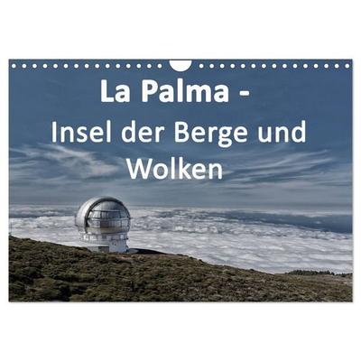 La Palma - Insel der Berge und Wolken (Wandkalender 2027 DIN A4 quer), CALVENDO Monatskalender