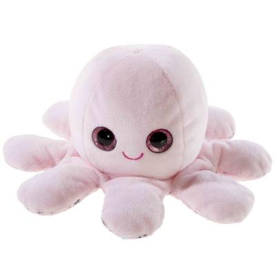 Heunec 323957 - Oktopus, Plüschtier, rosa, 18cm