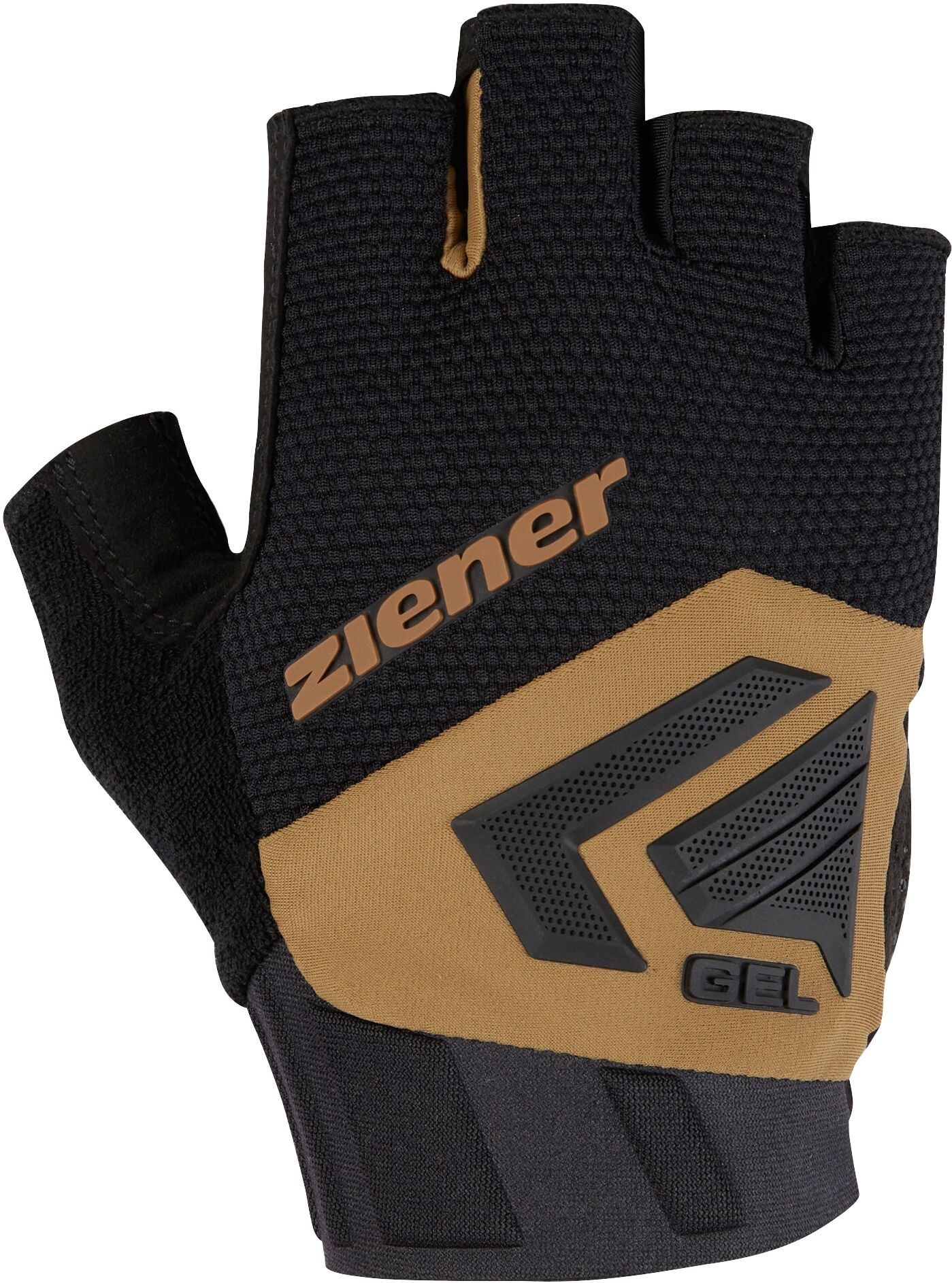 Fahrradhandschuhe ZIENER "CURDIN-Z", Herren, Gr. 7, grün (wood), Materialmix, Handschuhe Fahrradhandschuhe wood 7