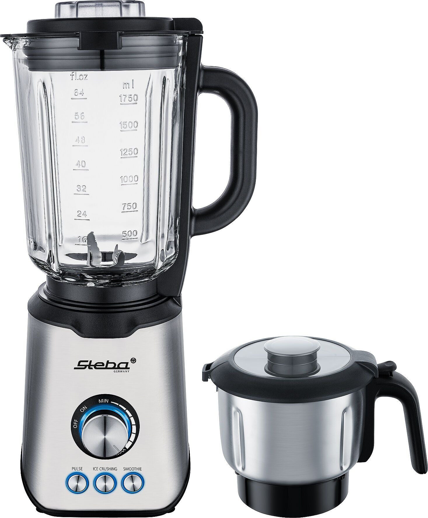 Steba MX 4 Plus Standmixer   silber/schwarz - Refurbished