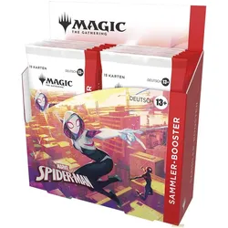 Magic the Gathering MTG - Marvel's Spider-Man Collector Booster Display (12 Packs) - DE (Deutsch, Booster Display)