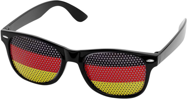 Lunettes de soleil personnalisables à verres imprimés Vision noir