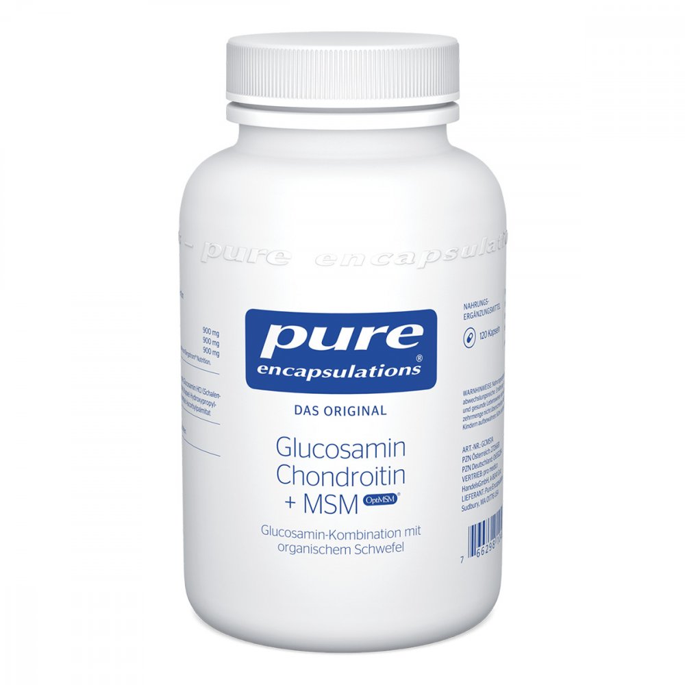 pro medico GmbH Pure Encapsulations Glucosamin+Chondroitin+MSM Kapseln 06552284