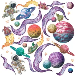 WANDAUFKLEBER 100x154cm - Weltraumträume