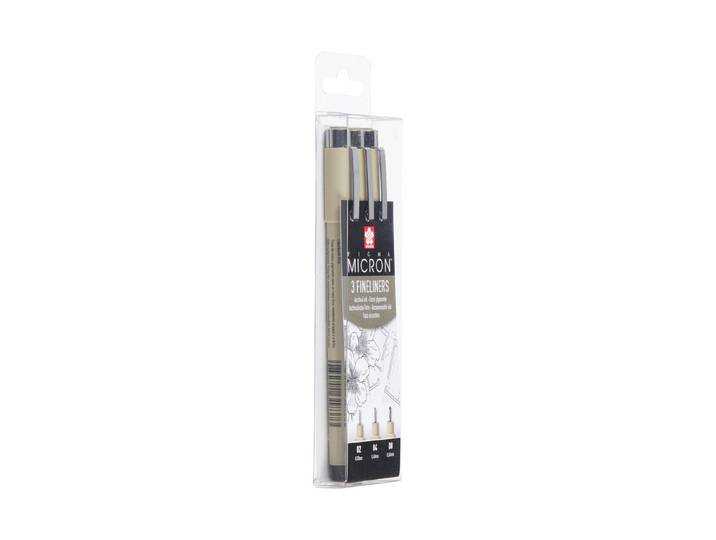 Sakura Pigmentstifte Pigma Micron 3 Stk
