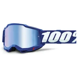 100% Accuri 2 Downhill-Brille Blau/Mirror Blue