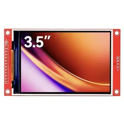Elecrow 3,5 Zoll TFT LCD Modul, 480x320 Pixel, SPI, ILI9488, TF-Slot microSD, Arduino, STM32, 3,3-5V - Version: Ohne Touch