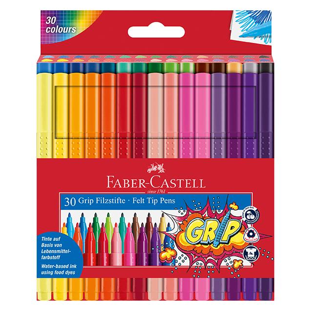Faber-Castell Grip Permanentmarker (30x) (155335)