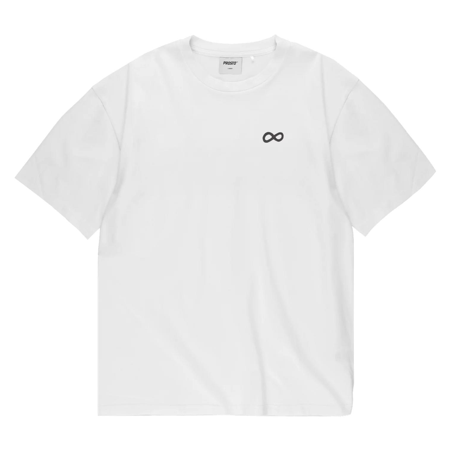 Adidas Prosto Big Log Infinity T-shirt KL261MTEE1031 białe L (L) (KL261MTEE1031)
