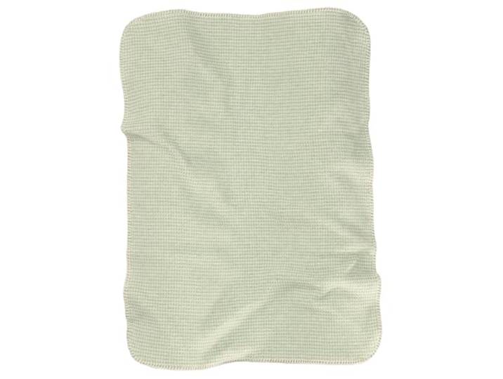biederlack Plaid mit Zierstich Lovely & Sweet Farbe Cotton Green Größe 75 x 100