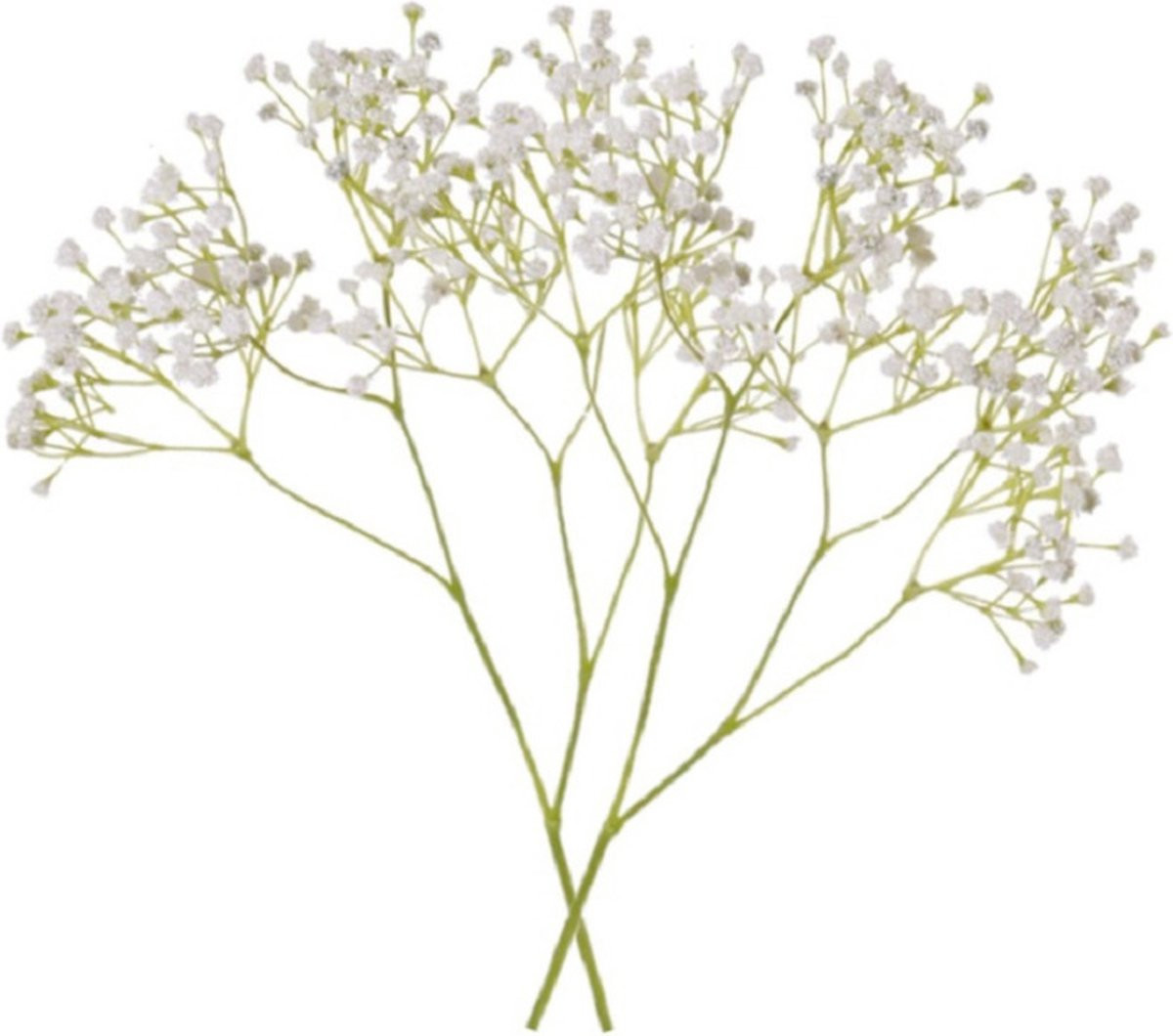 3 stuks Kunstbloemen Gipskruid Gypsophila Takken Wit 58 cm