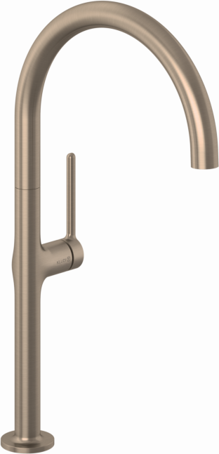 Kludi REEF Küchenarmatur 50803N175 seitliche Bedienung, Brushed Bronze