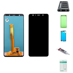 Samsung Galaxy A7 (2018) Display schwarz - Premium-Set