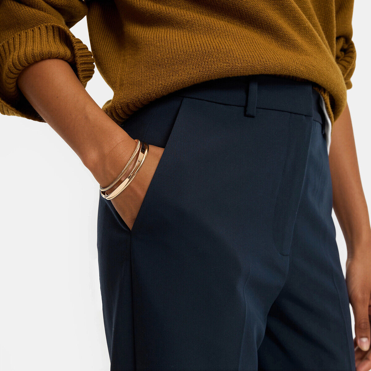 LA REDOUTE COLLECTIONS Pantalon droit en poly viscose&nbsp;