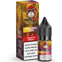 VapeApe Pineapple Acai NicSalt Liquid 10ml / 20mg