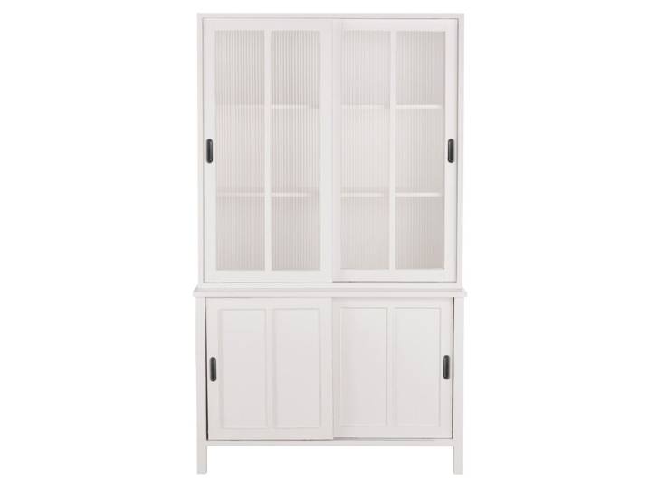 Vaisselier 4 portes blanc L120