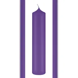 Kopschitz Kerzen Altarkerzen Lila 200 x Ø 50 mm, 4 Stück