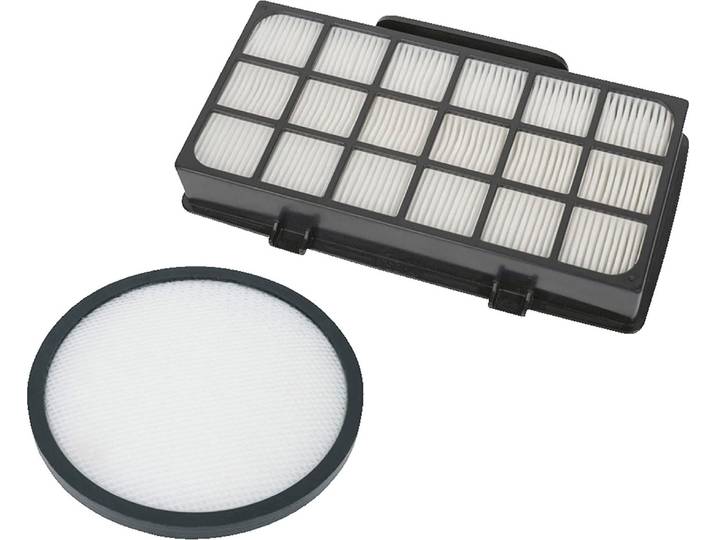 ROWENTA Filter-Set ZR006001 , schwarz-weiss (weiß, schwarz), B:14,5cm H:6cm T:20,5cm, Filterkartuschen, Filter-Set