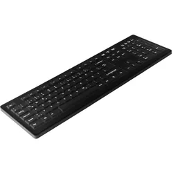 Active Key AK-C8100 Desinfizierbare Tastatur - Deutsch - Schwarz