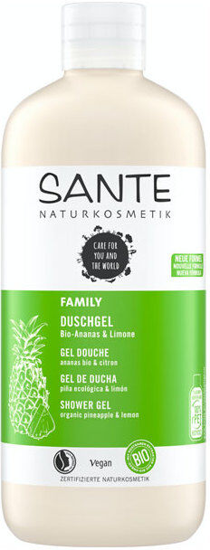 Sante Organic Pineapple and Lemon Shower Gel 500 ml