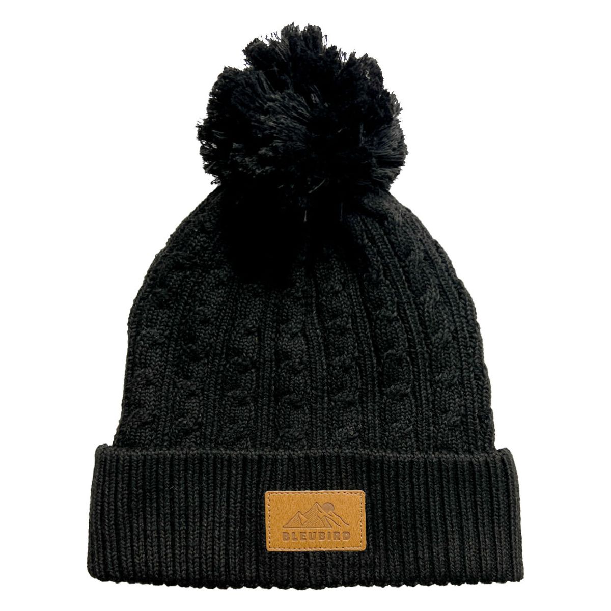 Bleubird Bobble Beanie (rpet) - Black black ONE SIZE RRPET-BOBBLE-BLK