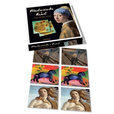 Meisterwerke der Kunst - Das Memo-Spiel