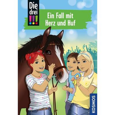 Die drei !!!, 85, Ein Fall mit Herz und Huf, Gebundene Ausgabe von Kirsten Vogel, Franckh-Kosmos