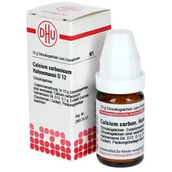 CALCIUM CARBONICUM Hahnemanni D 12 Globuli 10 g